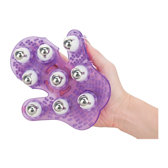 Simple & True Roller Balls Massager - Purple