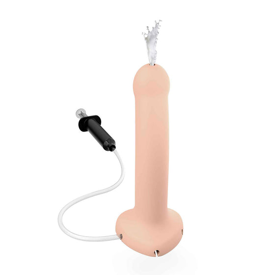 Strap-on-Me Silicone Cum Dildo Vanilla