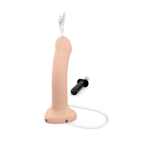 Strap-on-Me Silicone Cum Dildo Vanilla